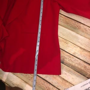 Worthington red “preloved” pants suit.